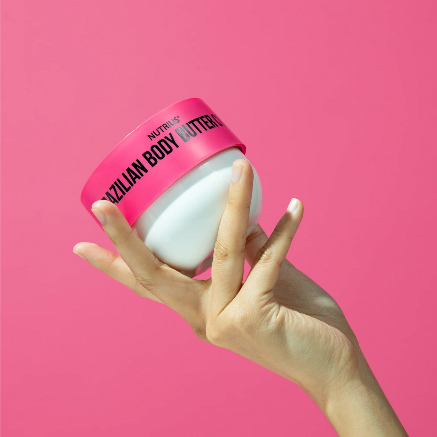 Nutrius Brazilian Body Butter Cream Berry Bliss, 6 FL OZ
