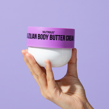 Nutrius Brazilian Body Butter Cream Botanical Bliss, 6 FL OZ